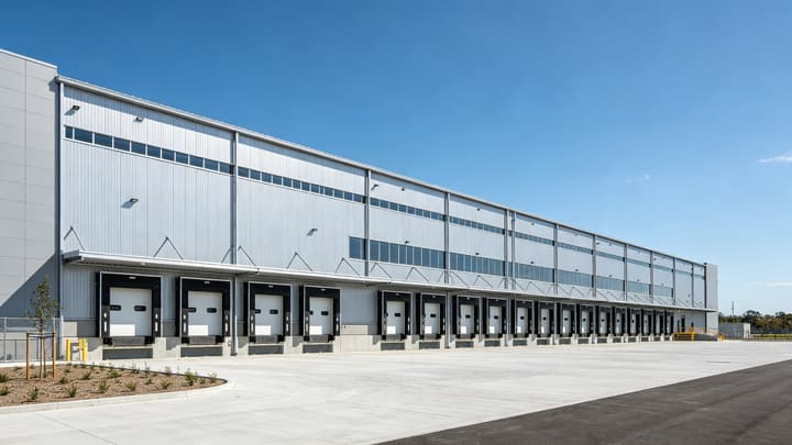 Warehousing and logistics steel warehouse