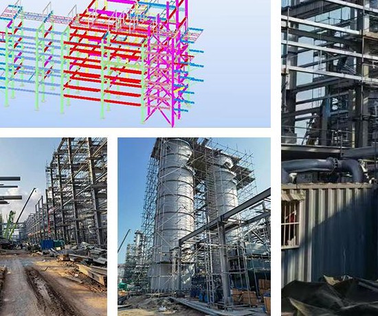 CNOOC PR6 Pipe Rack 4-SS2 Frame Project - Project Site
