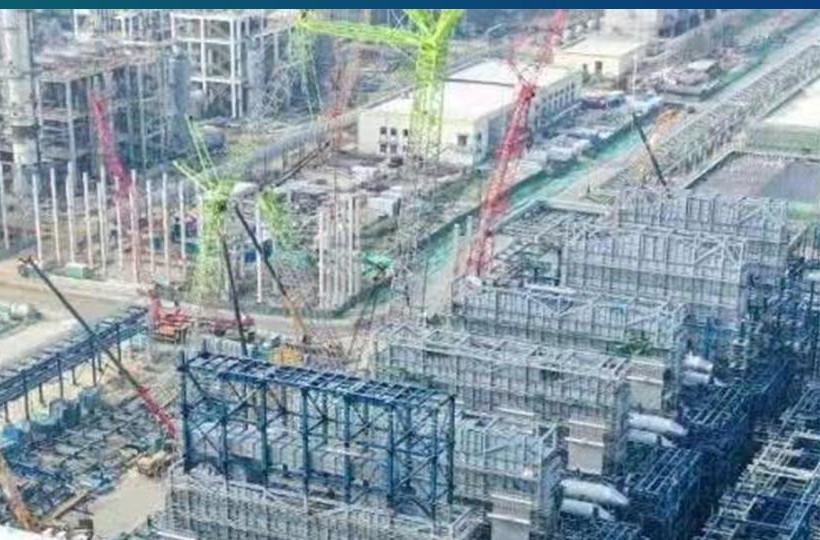 中油六建裂解炉项目