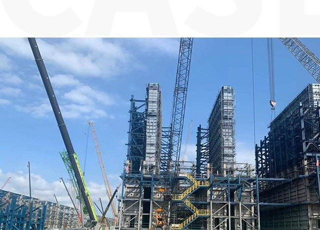 中油六建液体炉项目 - 项目现场