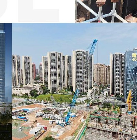 Dongguan Huarun Land Center Commercial & Residential Building Project - Construction Panorama
