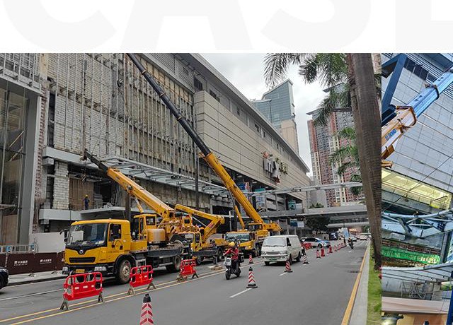 深圳罗湖万象城商业中心天桥项目 - 项目现场
